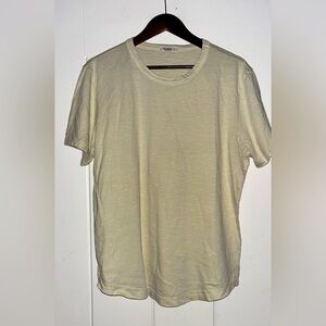 Buck Mason Men Cotton Yellow Short Sleeve Tee‎ Shirt L Casual Closet All Season